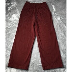 Zara Pants Women Size Small Wide Leg Pleated Dress Pants w/ Pockets